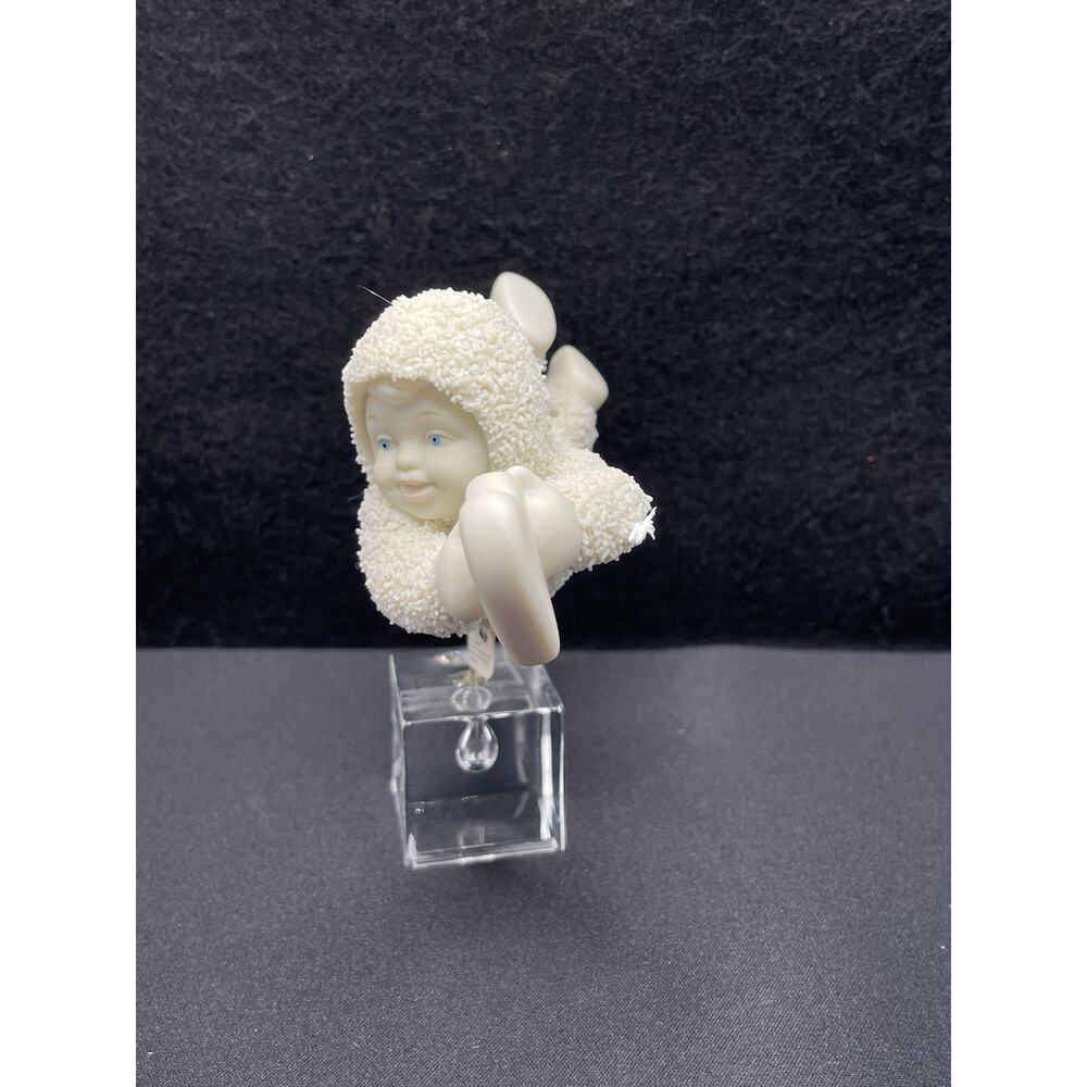 Vintage 1999 Dept 56 "Falling For You" Snowbabies in Original Box. - Picture 3 of 7